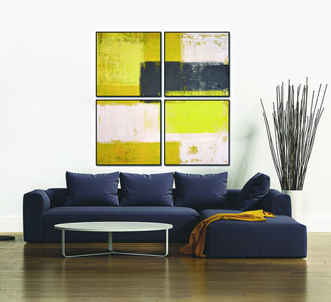 Image of Whiteline Amarillo Canvas AW1847 - Vip Game Room