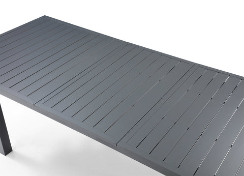 Image of Whiteline Alum Outdoor Extendable Dining Table DT1567-GRY - Vip Game Room