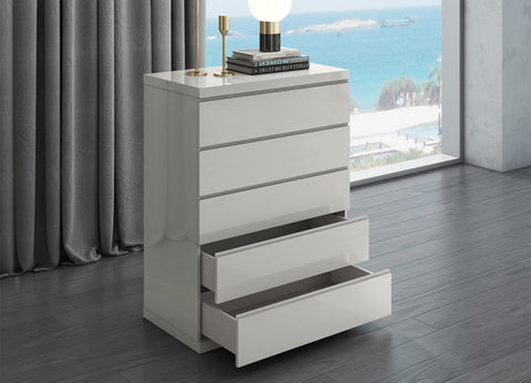 Image of Whiteline Anna Chest of Drawers - Vip Game Room