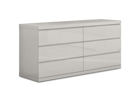 Image of Whiteline Anna Double Dresser - Vip Game Room