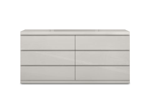 Image of Whiteline Anna Double Dresser - Vip Game Room