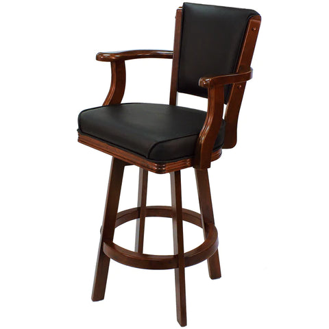 Image of RAM SWIVEL BARSTOOL WITH ARMS - Vip Game Room
