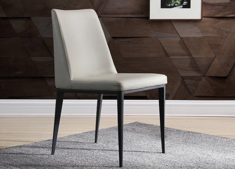 Image of Whiteline Carrie Dining Chair DC1478P - Vip Game Room