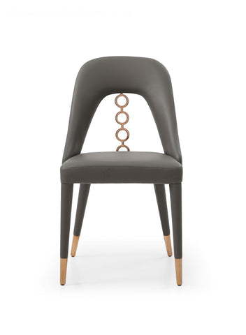 Image of Whiteline Liza Dining Chair DC1710P - Vip Game Room