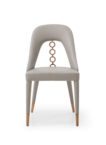 Image of Whiteline Liza Dining Chair DC1710P - Vip Game Room