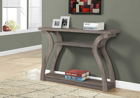 Image of Monarch Specialties Accent Table, Console, Brown Laminate I 2446 - Vip Game Room