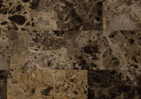 Image of Monarch Specialties Table Set, 3pcs Set Brown Marble Look Laminate I 7984P - Vip Game Room