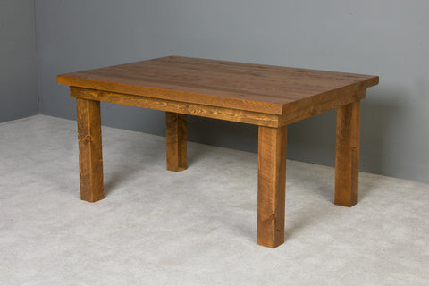 Image of Viking Log Barnwood Farm Table Non-Stock - Vip Game Room