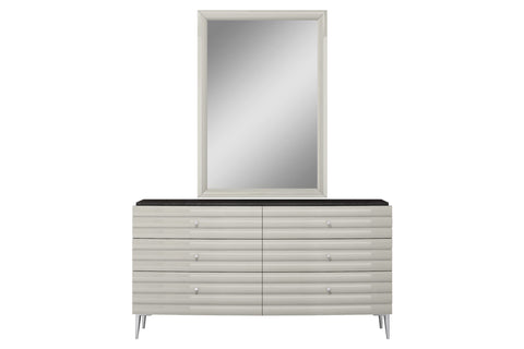 Image of Whiteline Pino Dresser DR1752-DGRY/LGRY - Vip Game Room