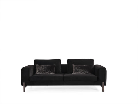 Image of Whiteline Favori Sofa SO1840-BLK - Vip Game Room