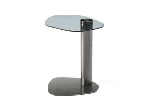 Image of Whiteline Lexi Side Table ST1900-GRY - Vip Game Room