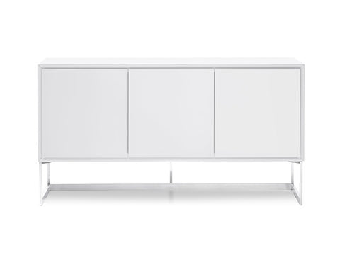 Image of Whiteline Fiona Buffet White SB1404-WHT - Vip Game Room