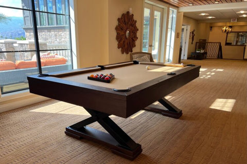 Image of West State Billiards Xavier/X-Factor Pool Table - Vip Game Room
