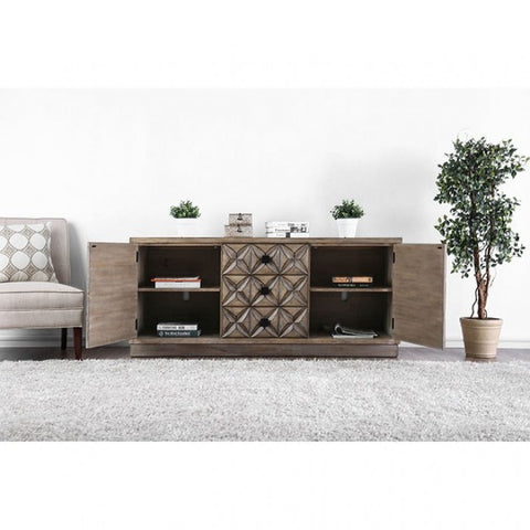 Image of Furniture of America Yvan Transitional 64-Inch TV Stand IDF-5393-TV - Vip Game Room
