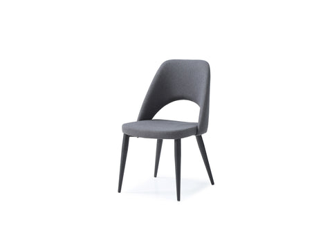 Image of Whiteline Audrey Dining Chair DC1473-NVY - Vip Game Room