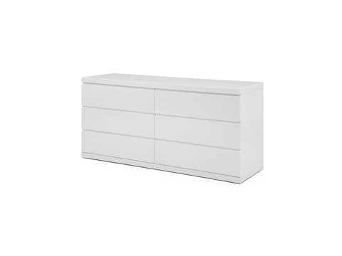 Image of Whiteline Anna Double Dresser - Vip Game Room