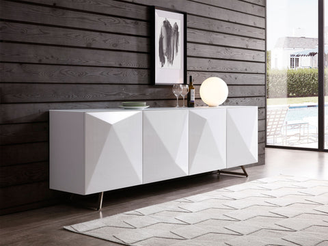 Image of Whiteline Samantha Buffet SB1193 - Vip Game Room