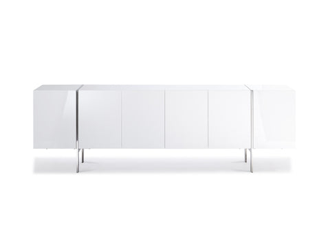 Image of Whiteline Struttura Buffet Large SB1249L-WHT - Vip Game Room
