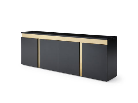 Image of Whiteline Sumo Buffet SB1658-BLK - Vip Game Room
