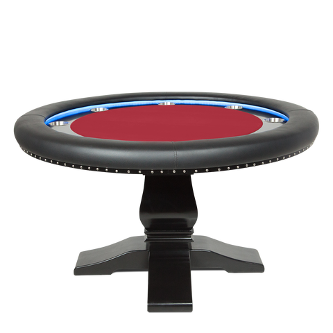 Image of BBO Ginza LED Round Poker Table - Vip Game Room