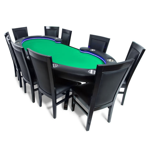Image of BBO Lumen HD LED Poker Table - Vip Game Room