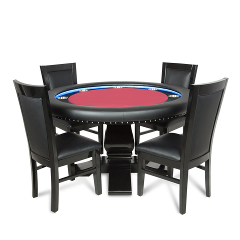 Image of BBO Ginza LED Round Poker Table - Vip Game Room