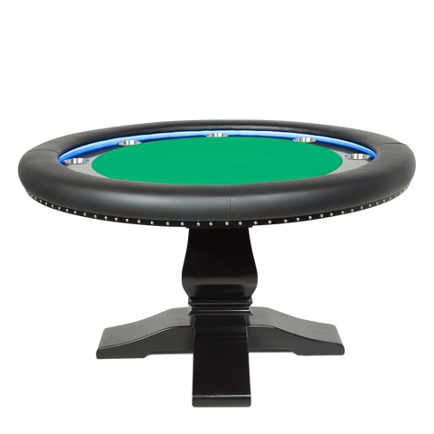 Image of BBO Ginza LED Round Poker Table - Vip Game Room