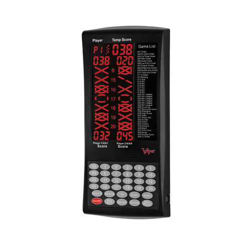 Image of Viper ProScore Electronic Dart Scorer Black - Vip Game Room