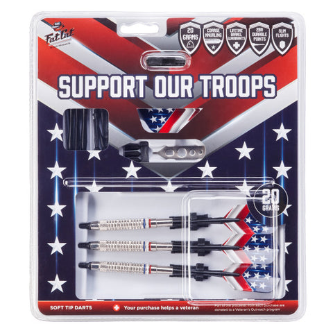 Image of Fat Cat Support Our Troops Soft Tip Darts 20 Grams - Vip Game Room
