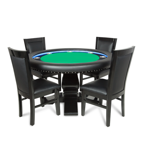Image of BBO Ginza LED Round Poker Table - Vip Game Room