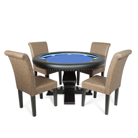 Image of BBO Ginza LED Round Poker Table - Vip Game Room