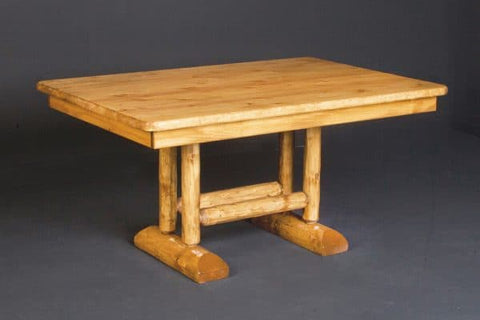 Image of Viking Log - Log Trestle Table Non-stock