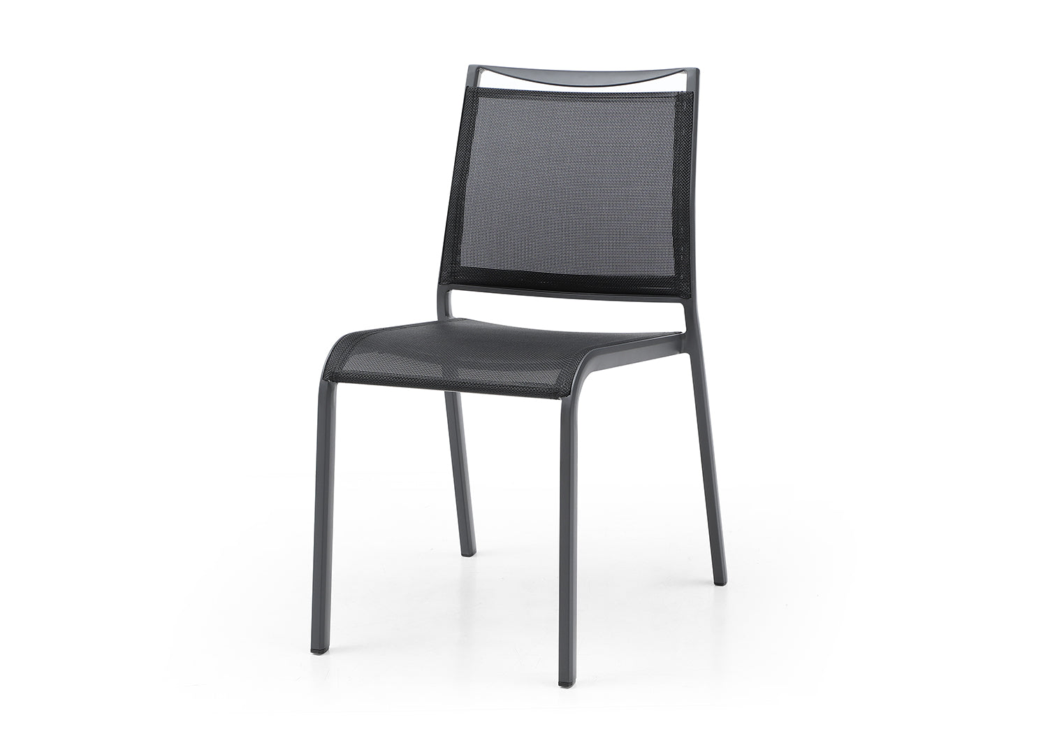 Whiteline Aloha Outdoor Dining Chair DC1566-GRY - Vip Game Room