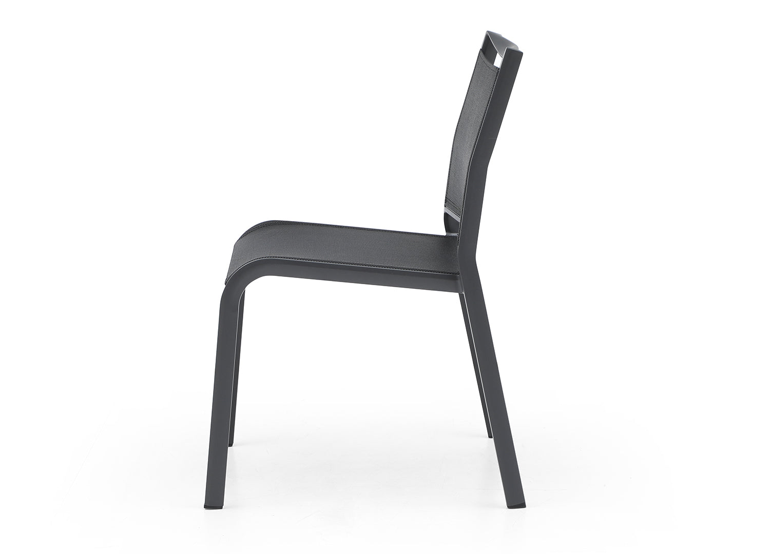 Whiteline Aloha Outdoor Dining Chair DC1566-GRY - Vip Game Room