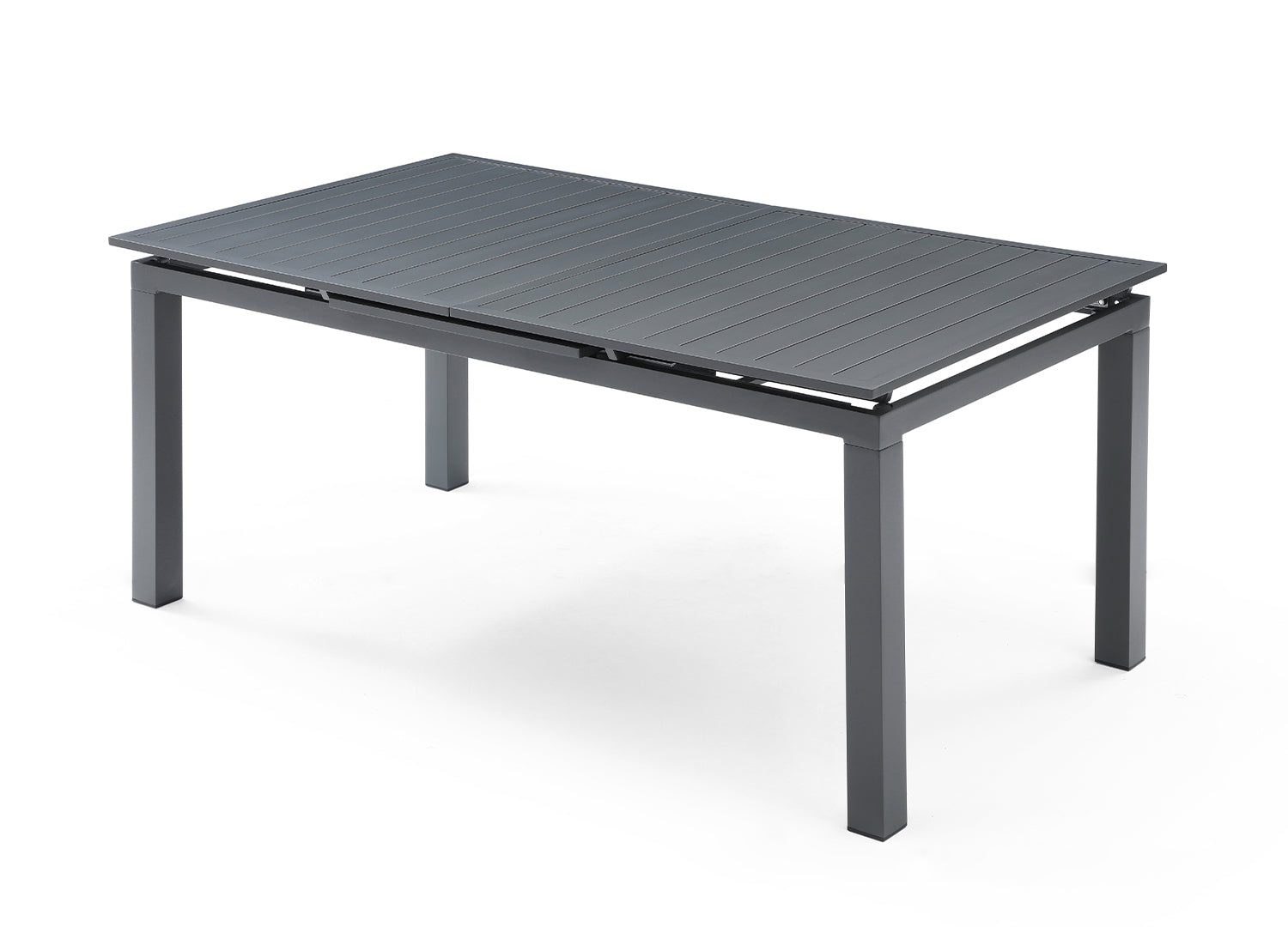Whiteline Alum Outdoor Extendable Dining Table DT1567-GRY - Vip Game Room