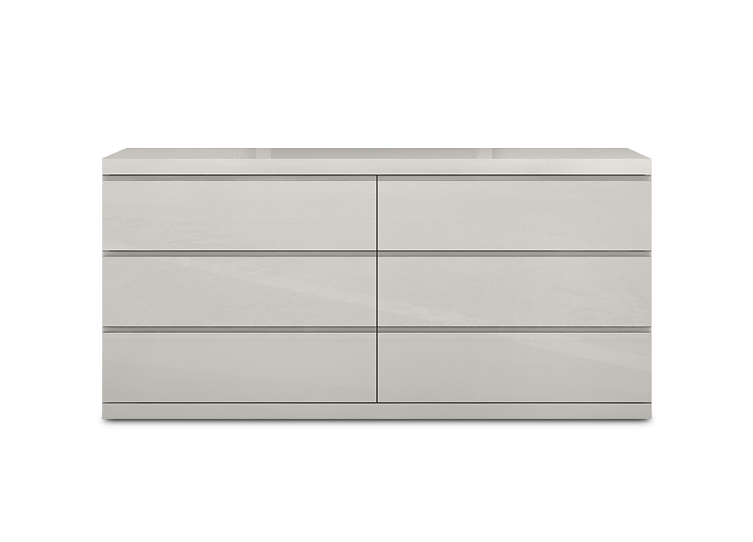Whiteline Anna Double Dresser - Vip Game Room