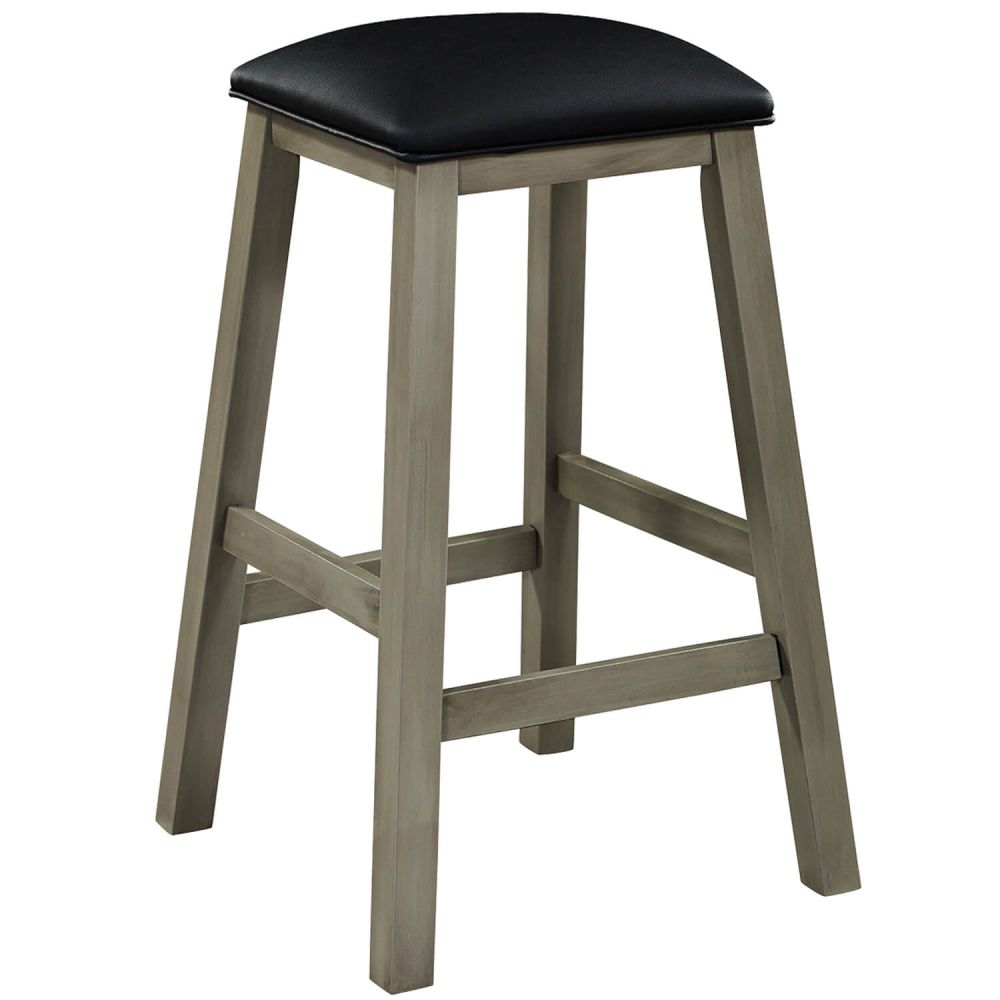 RAM SQUARE BACKLESS BARSTOOL - Vip Game Room