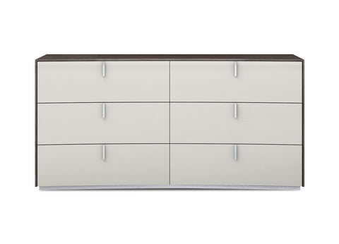 Image of Whiteline Berlin Dresser DR1754-CNUT/LGRY