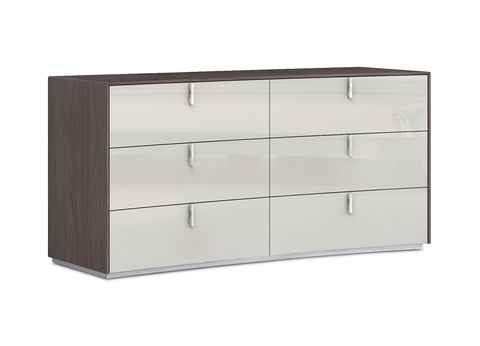 Image of Whiteline Berlin Dresser DR1754-CNUT/LGRY