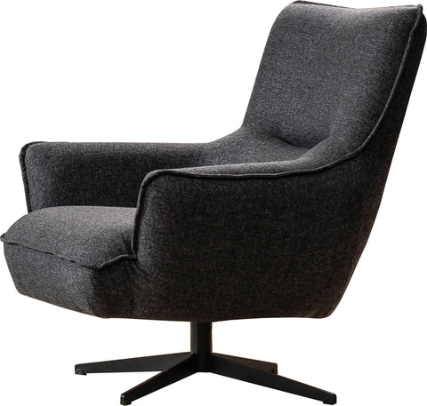 Image of Whiteline Fatsa Swivel Accent Chair CH1757F-DGRY