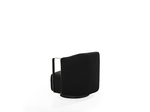 Image of Whiteline Vision Accent Armchair CH1839-BLK