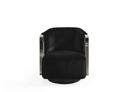 Whiteline Vision Accent Armchair CH1839-BLK