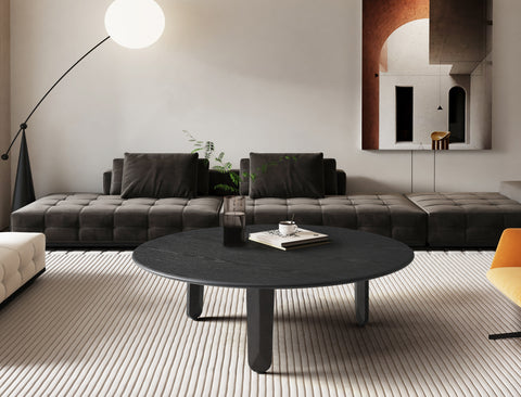 Image of Whiteline Luna Coffee Table CT1898-DGRY