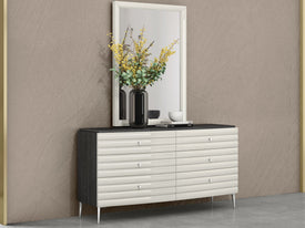 Whiteline Pino Dresser DR1752-DGRY/LGRY - Vip Game Room