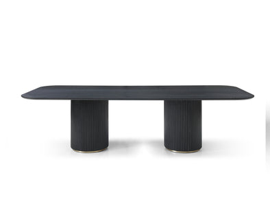 Whiteline Heidi Dining Table DT1842-BLK