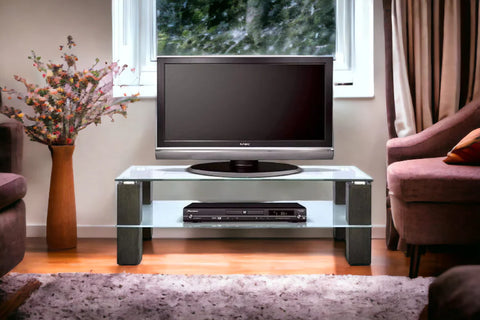 Image of Maxima House TV Stand DUO with solid wood legs TS0003