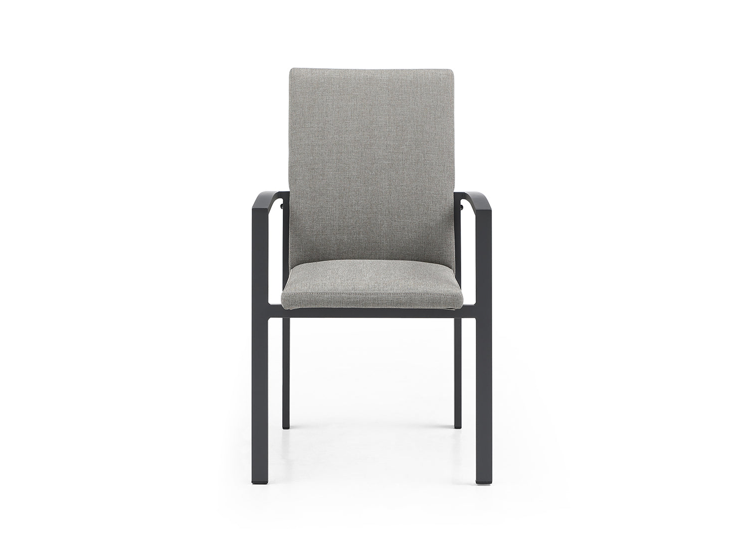 Whiteline Doris Outdoor Dining Armchair DAC1836-GRY - Vip Game Room