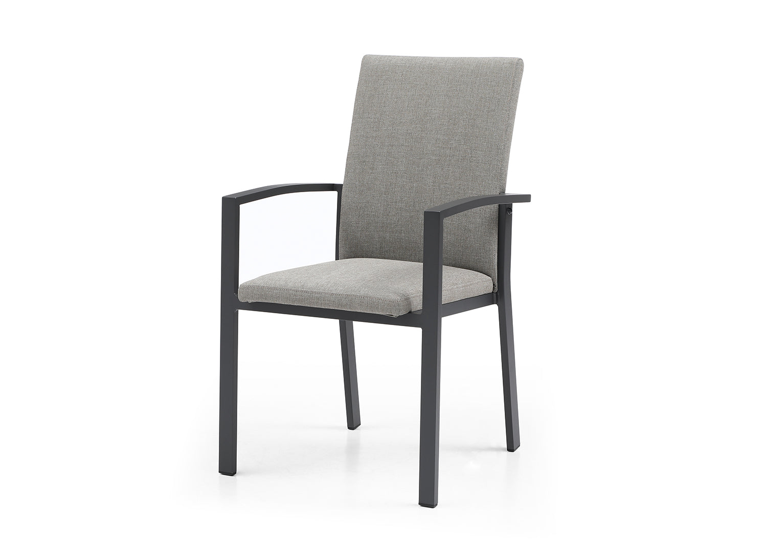 Whiteline Doris Outdoor Dining Armchair DAC1836-GRY - Vip Game Room