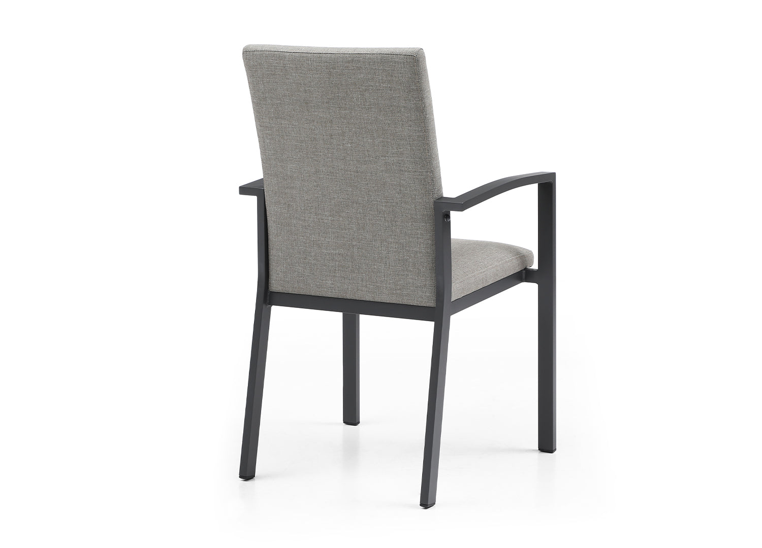 Whiteline Doris Outdoor Dining Armchair DAC1836-GRY - Vip Game Room