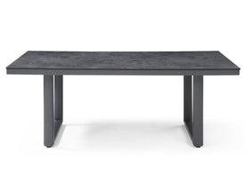 Whiteline Doris Outdoor Dining Table DT1836-DGRY - Vip Game Room